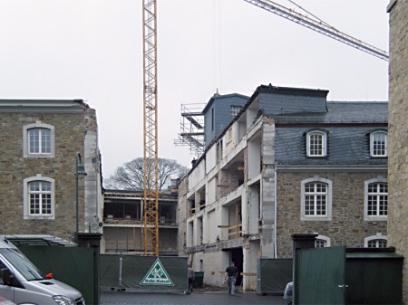 Bauen in historischem Bestand - Innenhof